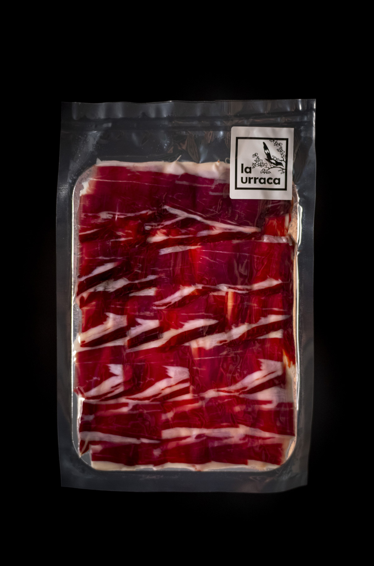 JAMON IBERICO 100% PRECINTO NEGRO LONCHEADO A MANO